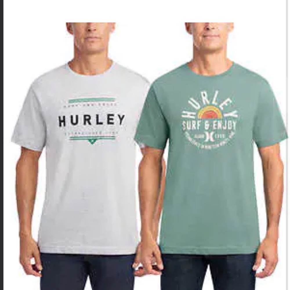 Mens Hurley Shirts 2 Pack | Size Large | New